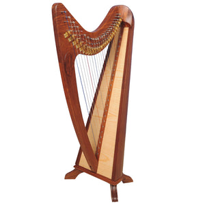 24 STRING CLADDAGH HARP ROSEWOOD