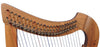 22 STRING TRINITY HARP WALNUT PLAIN