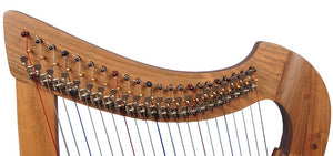 22 STRING TRINITY HARP WALNUT PLAIN