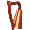 MUZIKOR O'CAROLAN HARP, 11 STRINGS ROSEWOOD KNOTWORK