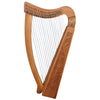 19 STRING TRINITY HARP WALNUT