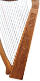 19 STRING TRINITY HARP WALNUT