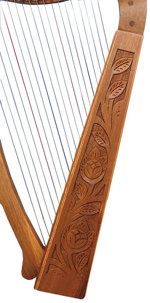 19 STRING TRINITY HARP WALNUT