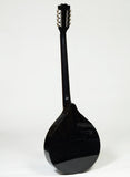 TRADITIONAL IRISH BOUZOUKI WITH EQ, 8 STRINGS BLACK GLOSS MAPLE BODY WITH SPRUCE TOP