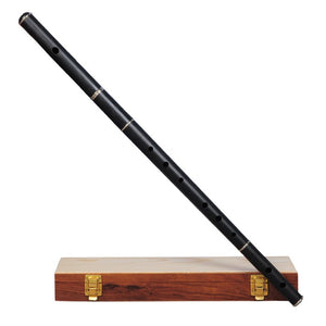IRISH FLUTE D TUNE EBONY WOOD WITH TUNING SLIDE WITH WOODEN CASE